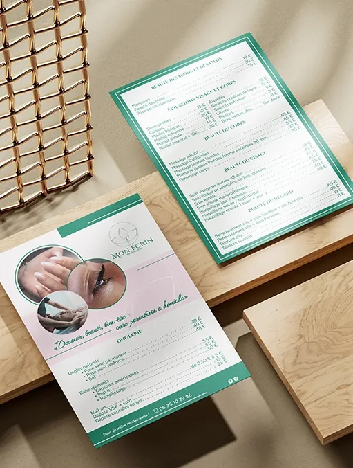 Création carte de visite Melys Services